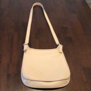 Vintage Coach leather Saddlebag Crossbody